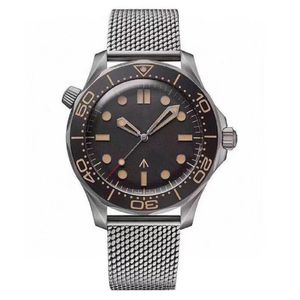 U1 Herren Watch Diver 300m 007 Edition Master Automatische mechanische Bewegung Männer Uhren Stahlgurt Sportgelenkscheine