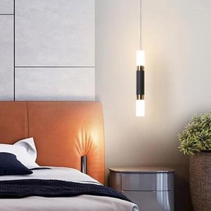 Żyrandole Podwójne źródło LED LED LEAD LIVELING Urządzenie do baru do dekoracji w sklepie restauracyjnym Kitchen Island Wysp