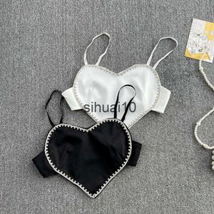 Koszulka damska Debardeur femme biustonosze ropa mujer gorset camisoles dla kobiet szydełkowych zbiorów zbiorczych harajuku czołgi sercowe dropshipping J230627