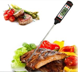 Rostfritt stål BBQ kötttermometrar kök digital matlagning mat sond elektronisk termometer grill hushållsverktyg 143qh