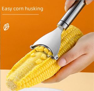 1PC Stainless Steel Corn Stripper Corn Kernels Cob Peeler Threshing Thresher Blade Metal Kitchen Corn Cutter Tools Gadgets JL1327