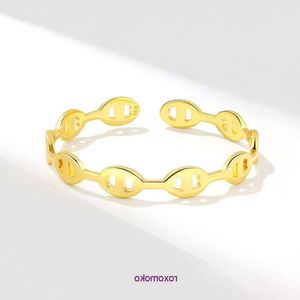 8A Designer all'ingrosso H Braccialetti domestici ONLINE SHOP INS Bracciale di apertura di maiali vento freddo bracciale femmina in braccio a mano in oro 18k in oro