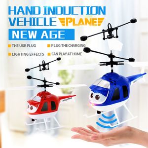 ElectricRC Uçak EBOYU 8818 Uçan Mini RC Kızılötesi İndüksiyon Helikopter Uçak Yanıp Sönen Hafif Oyuncaklar Çocuk 230626