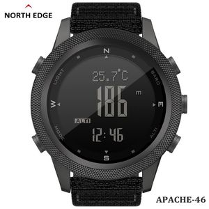 Klockor Mens Titta på Militär vattenbeständig sport Watches Army Big Dial Countdown Led Digital Watch Men Relojes Hombre