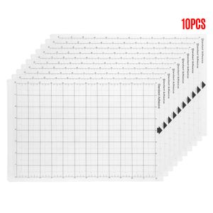 Suprimentos 10pcs de corte de corte de substituição Tapete transparente CRICUT MEDIR MEDIDA 8X12 PILH PARA SHOUETTE CAMPO CRICULTADOR PLOTTOR