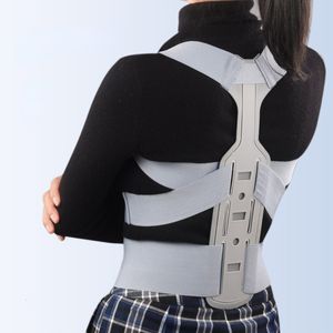 Andra massageföremål Invisible Chest Placure Corrector Scoliosis Back Brace Spine Belt Shoulder Therapy Stöd Dålig korrigering 230626