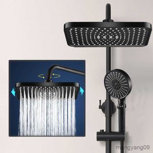 High Pressure Rainfall Shower Head, Large Top Ceiling Shower Head, Bathroom Rain Showerhead, Shower Accessories, R230627