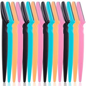 Clippers Trimmers 3410-teiliges Augenbrauen-Trimmer-Haarentferner-Schneideset für Frauen, tragbare Augenbrauen-Entfernungsklingen, Rasierer, Kosmetik-Make-up-Set 230627