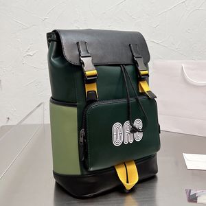 Heta coac -spår datorväskor totes casual läder axlar mens pack designer ryggsäck plånbok handväskor med bältesband komposit högkvalitativ påse storlek 40x29 cm