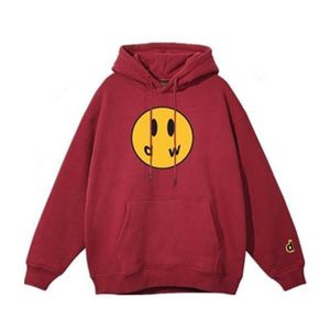 Drawdrew Designer Brand Draw Hoodie Najwyższa jakość z kapturem Drawdrew bluzy żółte man retro buźka bluza bluza losowa harajuku 79