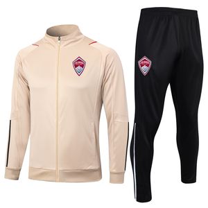 2023 Colorado Mens Tracksuits Set Soccer Training Suits Adult Winter Football Tracksuit Set Kits Sport Full Zipper Jackets and Pants Sportswear Suits