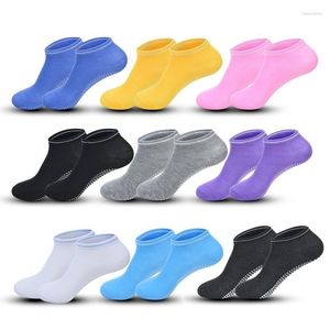 Athletic Socks Women Anti-Slip Sock Trampoline Yoga Bomull