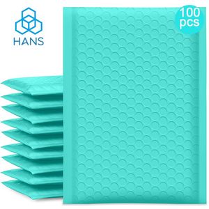 Bolsas de 100 pacote, correio poli acolchoado, embalagens para pequenas empresas, sacolas de remessa, sacolas de embalagem, envelopes acolchoados, correspondência