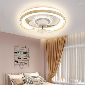 Pendant Lamps Ceiling Fan Led Light And Remote Control 360 ° Rotation Cooling Electric Lamp Chandelier For Room Home Decor 120W
