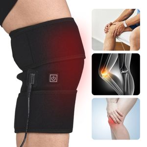 Leg Shaper 1 pz Ginocchio Pad riscaldante Supporto per artrite Tutore Impostazioni di calore regolabili Terapia per articolazioni delle gambe Sollievo dal dolore USB 230626