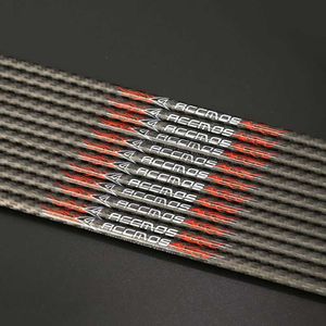 Bow Arrow 6-12pc 3K Weave 100% Pure Carbon Freccia Tubi Spine 200 250 300 350 400 500 Frecce in carbonio per tiro con l'arco Caccia fai da teHKD230626