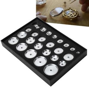 Watches 25pcs Watch Capping Hine Dies Back Cover Pressing Aluminum Mold Accessories 10pcs 1233mm Round Dies 14pcs 1744mm Press Dies