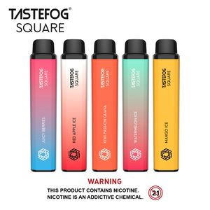 High Quality 3500 Puffs Tastefog Square Disposable E-Cigarette Vape Rechargeable