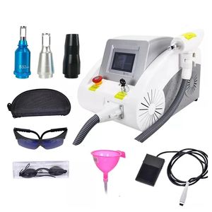 Laser de três comprimentos de onda Nd Yag Picosecond Tattoo Removal Pigment Remove Skin Branqueamento e Rejuvenescimento Ferramenta Equipamento para Cuidados com a Pele 532 755 106