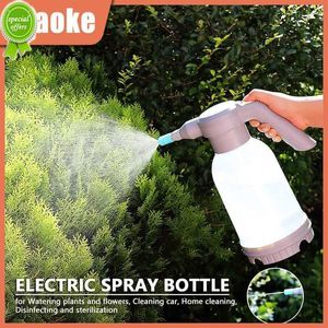 New Electric Disinfection 0.5 Gallon Waterproof Automatic Watering Cans Electric Spray Bottle