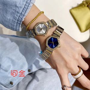 Fashion Full Brand Wrist Watch Women Ladies Crystal Style Luxury With Logo Orologio Steel Metal Band Quartz Clock Di 46