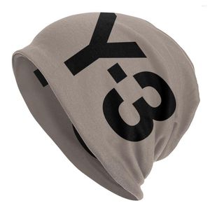 Bereliler Yamamoto Bere Bonnet Örme Şapka Erkek Kadın Moda Unisex Yetişkin Sıcak Kış Skullies Beanies Caps