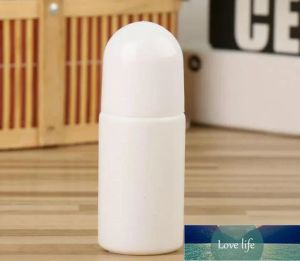 30ml 50ml 100ml White Plastic Roll On Bottle Refillable Deodorant Bottle Essential Oil Perfume Bottles DIY Personal Cosmetic Containers Quality