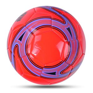 Balls Soccer Ball Machine Syched Size 5 Balls PVC Material mål Child Sports League Match Football Training Ballon de Foot 230627