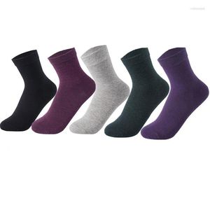 Frauen Socken Silikon Feuchtigkeitsspendende Gel Ferse Rissige Fuß Trocken Schutz Damen Einfarbig Baumwolle Low Tube Spa Crew 5 farben