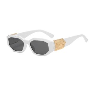 Nuovi occhiali da sole personalizzati transfrontalieri Occhiali da sole irregolari con montatura piccola Occhiali da sole per uomini e donne di moda europea e americana Protezione UV online.
