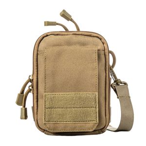 Sacos multifuncionais tamanho pequeno tático militar sacos de telefone molle bolsa anexada para homens e mulheres oxford passeios ao ar livre bolsa de viagem curta loja pequena itemhkd230627