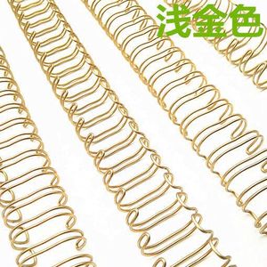 Spines 3 1 Metal YO Double Coil Calendar Binding Coil Notebook Spring Book Ring Wire O Binding A4 Binders Double Wire Binding