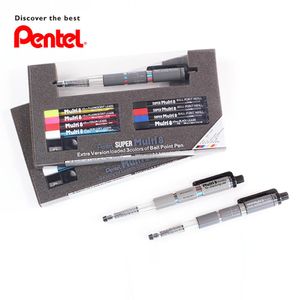 Карандаши Japan Pentel Multi+8 цветных карандашных карандаш Многофункциональная ручка Ручная картина Специальное письмо гладкое 2,0 мм Студенческие канцелярские товары