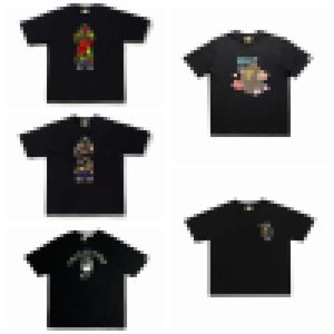 A Bathing A Ape Popular logo animation camouflage printed t-shirts with short sleeves