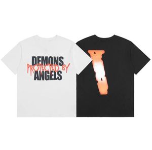 Designerskie małe koszulki Nav DPBA Zestaw pudełka 001 Glow Orange Glow Big V Co marki dla mężczyzn i kobiet koszulka T-shirt hip-hop mody mody pary tees pullover s-xl