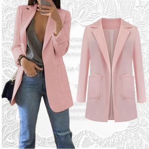 Women's Suits Women's Spring Autumn Women's Fashion Style Polo Neck Slim Fit Cardigan Temperament Suit High Quality Coat