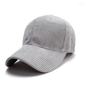 Шапочки Вельветовая шапка Хлопковая кепка с ремешком SnapBack Бейсбол Сплошной цвет Летние пляжные шапки Для мужчин Женщин Папа Винтаж