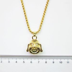 Ожерелья с подвесками Буддизм Божество Майтрейя Будда Металлическое ожерелье