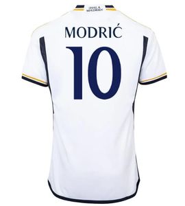 23 24 24 Długie koszulki piłkarskie Bellingham Valverde Vini Jr Madryt 2023 2024 Rodrygo Kane Fan Player Wersja Mordric Camavinga Football Shirts Kit Hala Men Kids 97 62