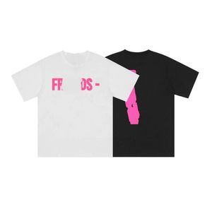 サマーメンズTシャツの友達ローズレッドラージVルースヒップホップTシャツ女性用ヒップホップ半袖TシャツラウンドネックTシャツTシャツTシャツトップ衣類プルオーバー