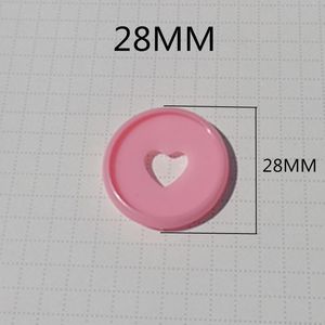 Kolce plastikowe spoiwa spoiwa 100pcs 28 mm grzybowy notatnik wiązanie