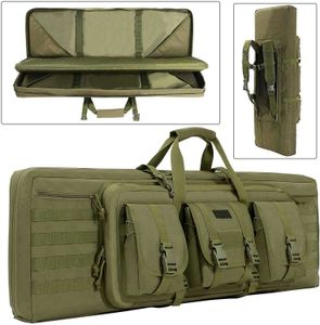 Sacos multifuncionais 90 cm esportes ao ar livre tático EDC militar molle airsoft rifle duplo arma longa mochila caminhada campo acampamento caça armazenamento sacohkd230627