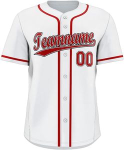 Custom Baseball Jersey Personalized Stitched Hand Embroidery Jerseys Men Women Youth Any Name Any Number Oversize Mixed Shipped White 2706022