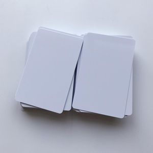 Envelopes 0.6mm Thickness Glossy Finish White Blank Double Sides Inkjet Printable Pvc Card Printing by Epson L805/l800 Printers 50pcs/lot