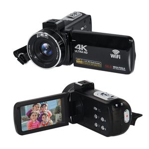 Connectors 4K Camcorder Video Camera, 56MP 18x Zoom 3.0 