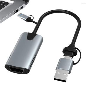 A/C Çift Arabirim Yüksek Çözünürlüklü Video Yakalama Kartı HD MI - USB Bilgisayar Canlı Kayıt Ekranı