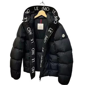 QJPH MEN'S DOWN PARDAS 2023 Winter Jacket Top Designer Conduction Criteed Swymed Thermal Dark Dark Windproof Couple's Shyny Matte Street M-5XL