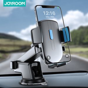 Joyroom Car Phone Holder Stand 360 Rotation Vindrutan Gravity Holder Strong Sucker Dashboard Mount Support för telefon i bilen