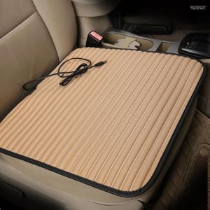 Car Seat Covers USB Heating Cushion Winter Mat Auto Electric 5V Pad Accessories