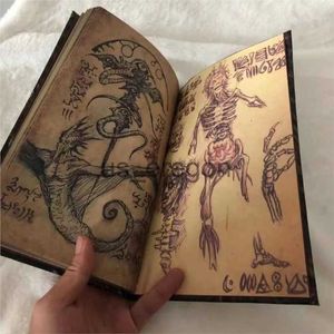 Obiekty dekoracyjne figurki Nowe Necronomicon Dark Magic Book Ceremonia Prop Demon Evil Dead Przywołaj książka Dekoracja salonu Akcesoria domowe